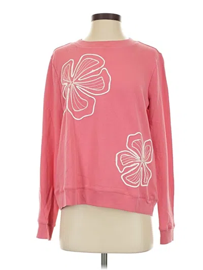 Pre-owned Talbots Pullover Sweater In Pink