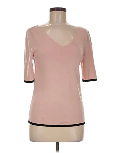 Pre-owned Talbots Pullover Sweater In Pink