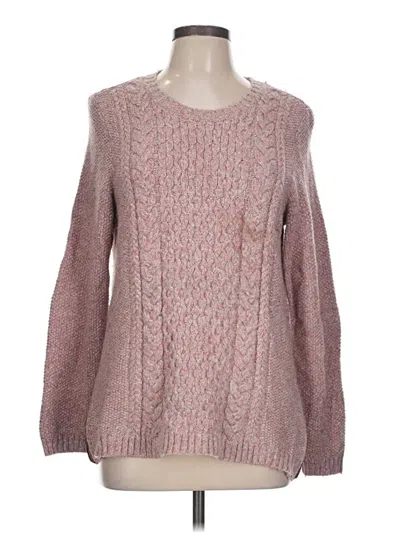 Pre-owned Talbots Pullover Sweater In Pink