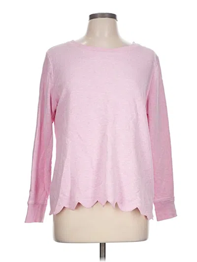 Pre-owned Talbots Pullover Sweater In Pink