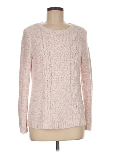 Pre-owned Talbots Pullover Sweater In Pink