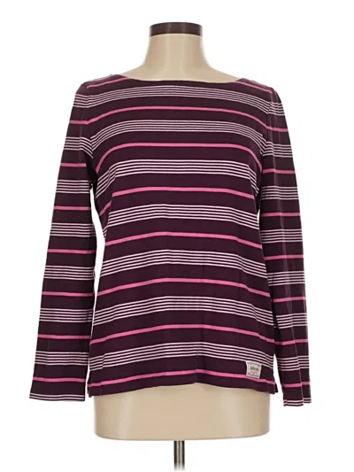 Pre-owned Talbots Pullover Sweater In Purple