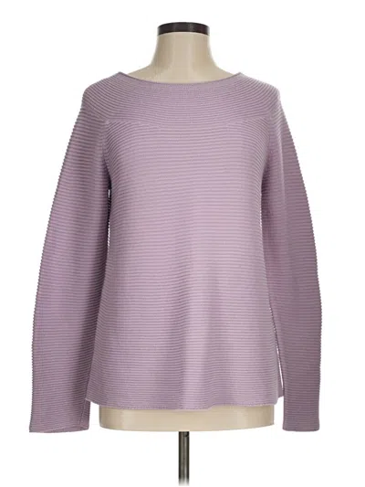 Pre-owned Talbots Pullover Sweater In Purple