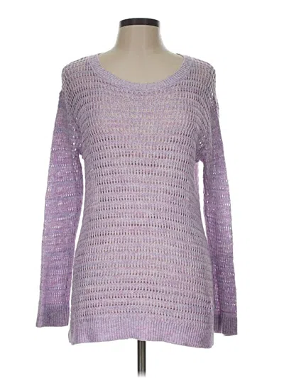 Pre-owned Talbots Pullover Sweater In Purple