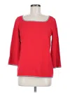 Talbots Pullover Sweater In Red