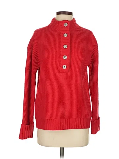 Pre-owned Talbots Pullover Sweater In Red