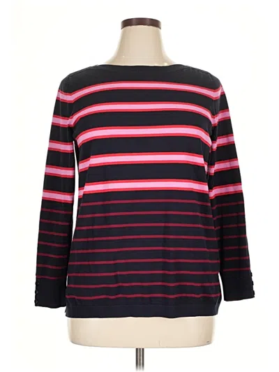 Pre-owned Talbots Pullover Sweater In Red