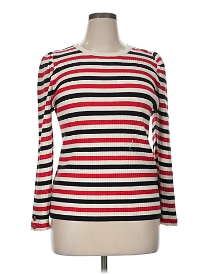 Pre-owned Talbots Pullover Sweater In Red