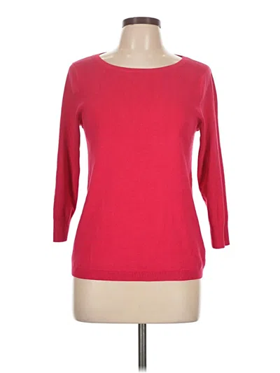 Pre-owned Talbots Pullover Sweater In Red
