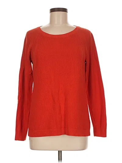 Pre-owned Talbots Pullover Sweater In Red