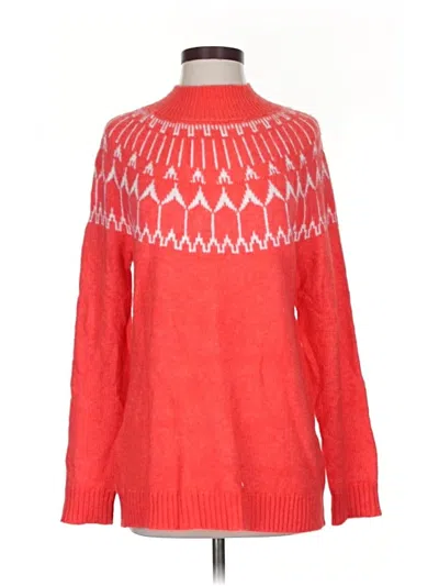 Talbots Pullover Sweater In Red