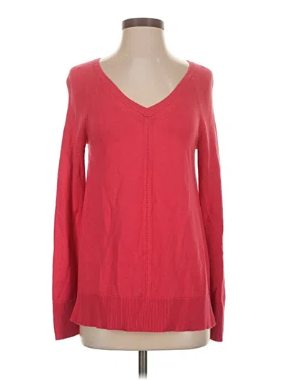 Pre-owned Talbots Pullover Sweater In Red