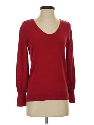 Pre-owned Talbots Pullover Sweater In Red