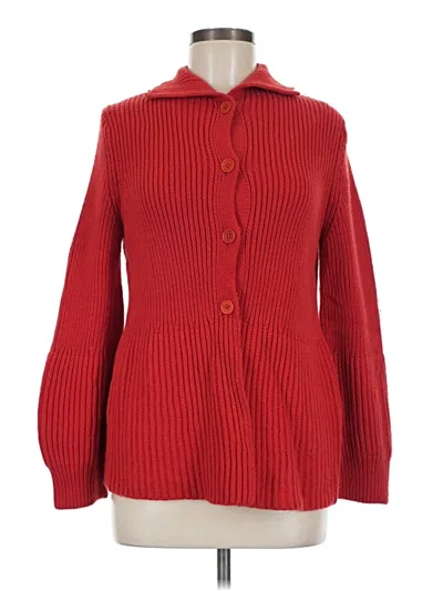Pre-owned Talbots Pullover Sweater In Red