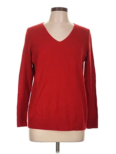 Pre-owned Talbots Pullover Sweater In Red
