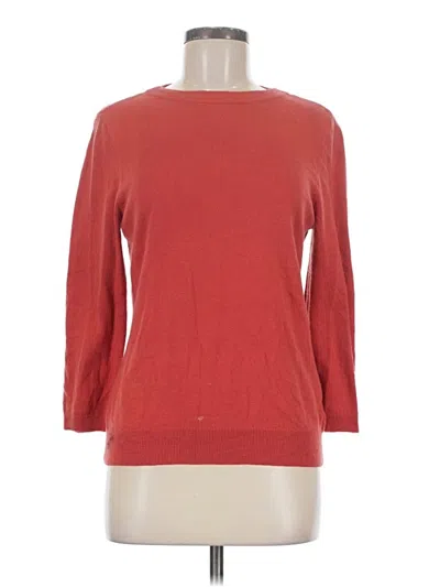 Pre-owned Talbots Pullover Sweater In Red