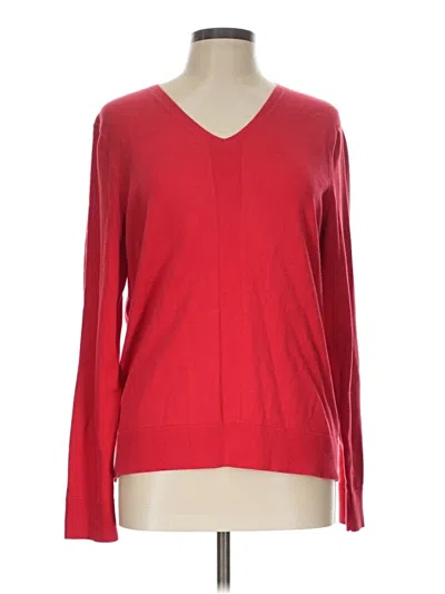 Pre-owned Talbots Pullover Sweater In Red