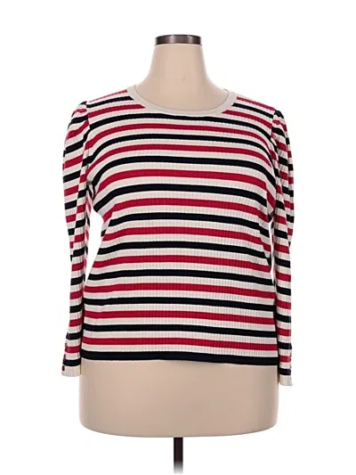 Pre-owned Talbots Pullover Sweater In Red