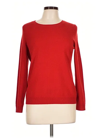 Pre-owned Talbots Pullover Sweater In Red