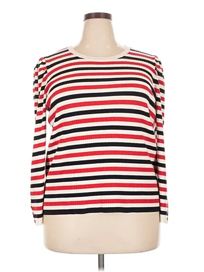 Pre-owned Talbots Pullover Sweater In Red
