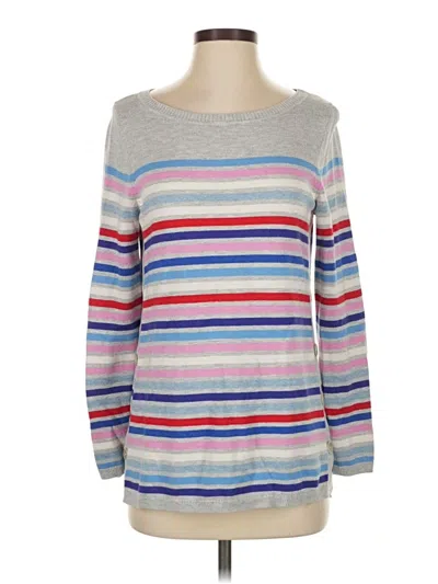 Pre-owned Talbots Pullover Sweater In Silver