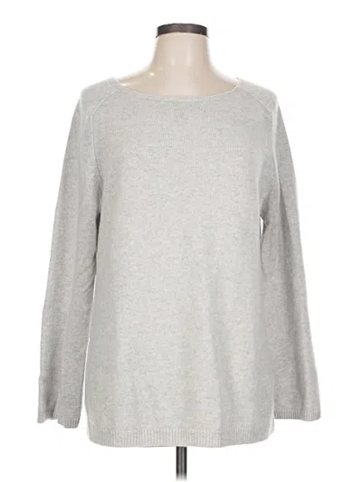 Pre-owned Talbots Pullover Sweater In Silver