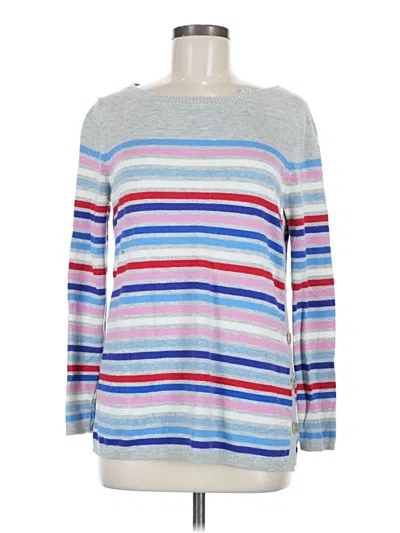 Pre-owned Talbots Pullover Sweater In Silver