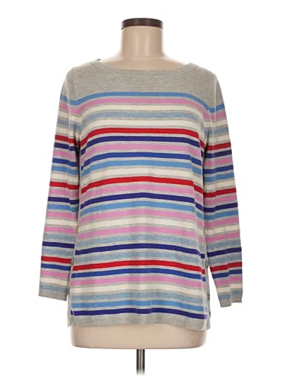 Pre-owned Talbots Pullover Sweater In Silver