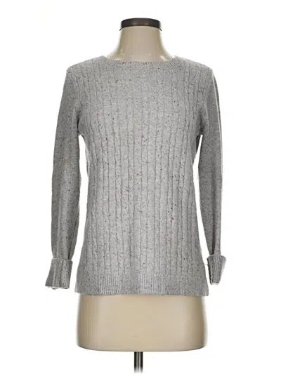 Pre-owned Talbots Pullover Sweater In Silver