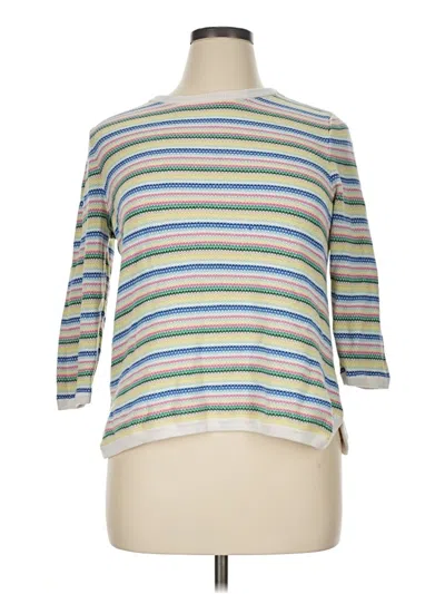 Pre-owned Talbots Pullover Sweater In Silver