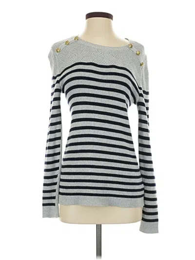 Pre-owned Talbots Pullover Sweater In Silver