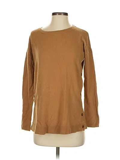Pre-owned Talbots Pullover Sweater In Tan
