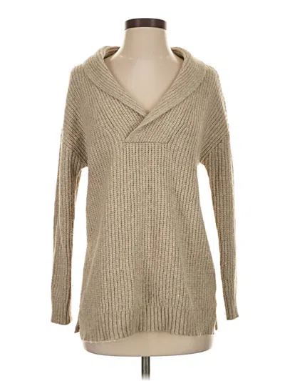 Pre-owned Talbots Pullover Sweater In Tan