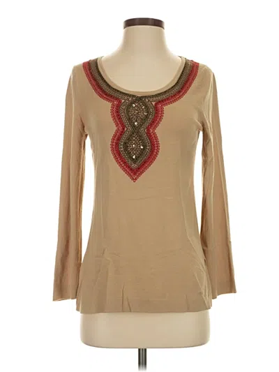Pre-owned Talbots Pullover Sweater In Tan
