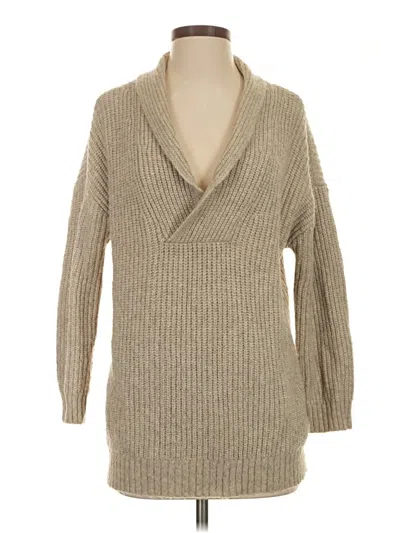 Pre-owned Talbots Pullover Sweater In Tan