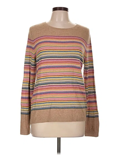Pre-owned Talbots Pullover Sweater In Tan