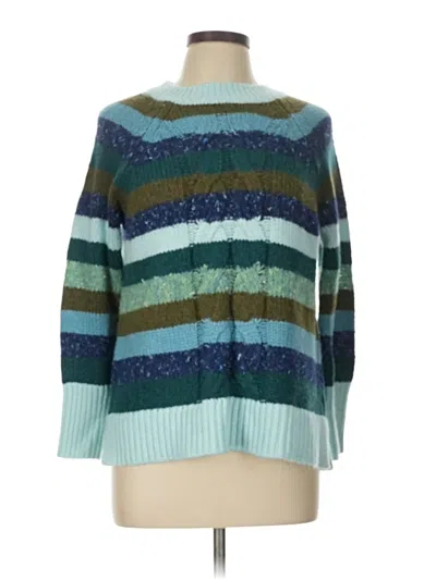 Pre-owned Talbots Pullover Sweater In Teal