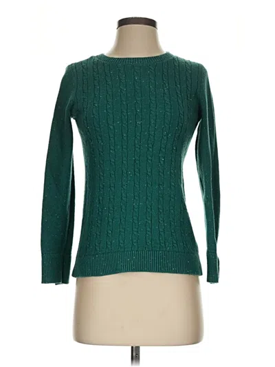 Pre-owned Talbots Pullover Sweater In Teal