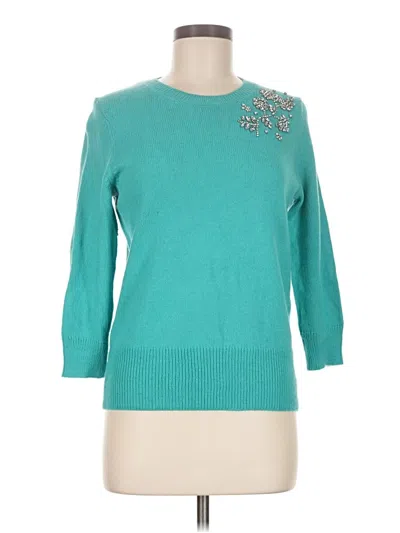 Pre-owned Talbots Pullover Sweater In Teal