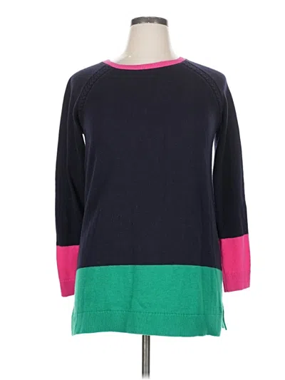 Pre-owned Talbots Pullover Sweater In Teal