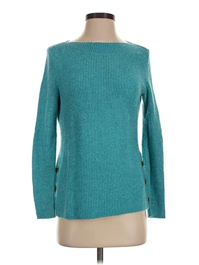 Pre-owned Talbots Pullover Sweater In Teal