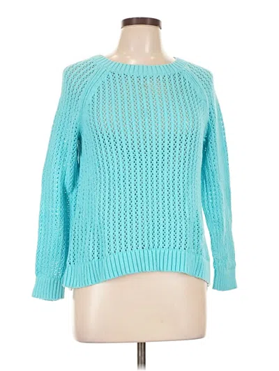 Pre-owned Talbots Pullover Sweater In Teal