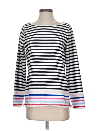 Pre-owned Talbots Pullover Sweater In White