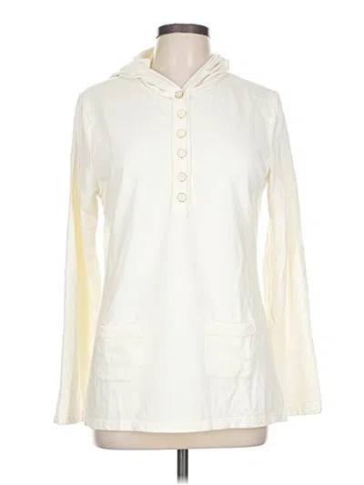 Pre-owned Talbots Pullover Sweater In White