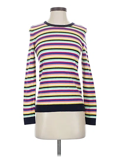 Pre-owned Talbots Pullover Sweater In White