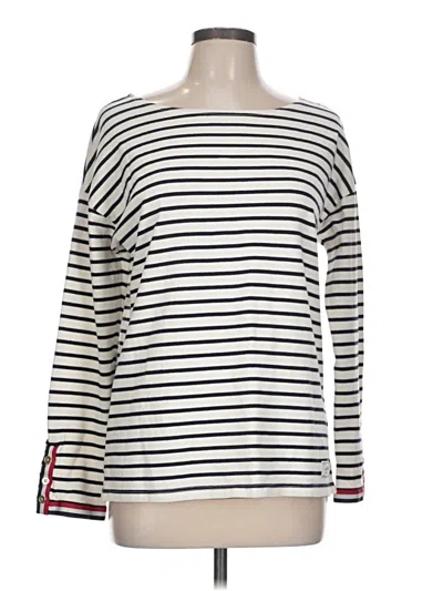 Pre-owned Talbots Pullover Sweater In White