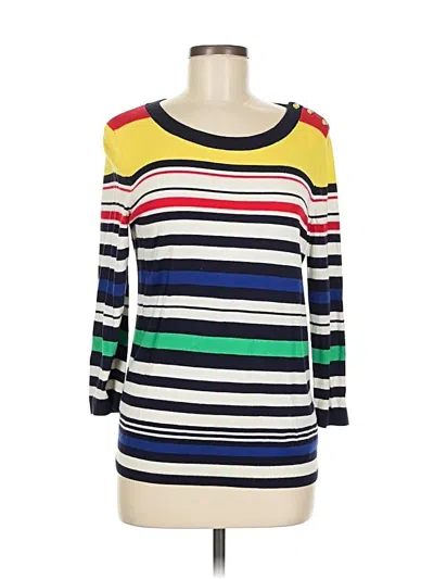 Pre-owned Talbots Pullover Sweater In Yellow