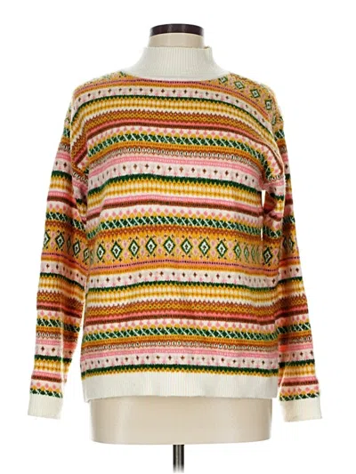 Pre-owned Talbots Pullover Sweater In Yellow