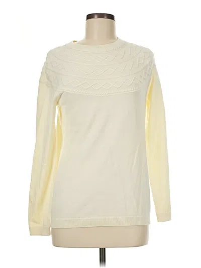 Talbots Pullover Sweater In Yellow