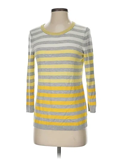 Pre-owned Talbots Pullover Sweater In Yellow